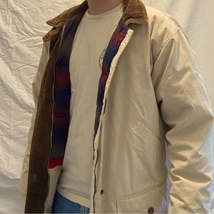 Vintage Eddie Bauer Goose Down Chore Jacket